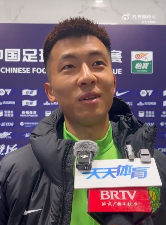 何宇鵬：在國(guó)安這個(gè)大家庭踢球是我的榮幸，希望讓勝利成為習(xí)慣