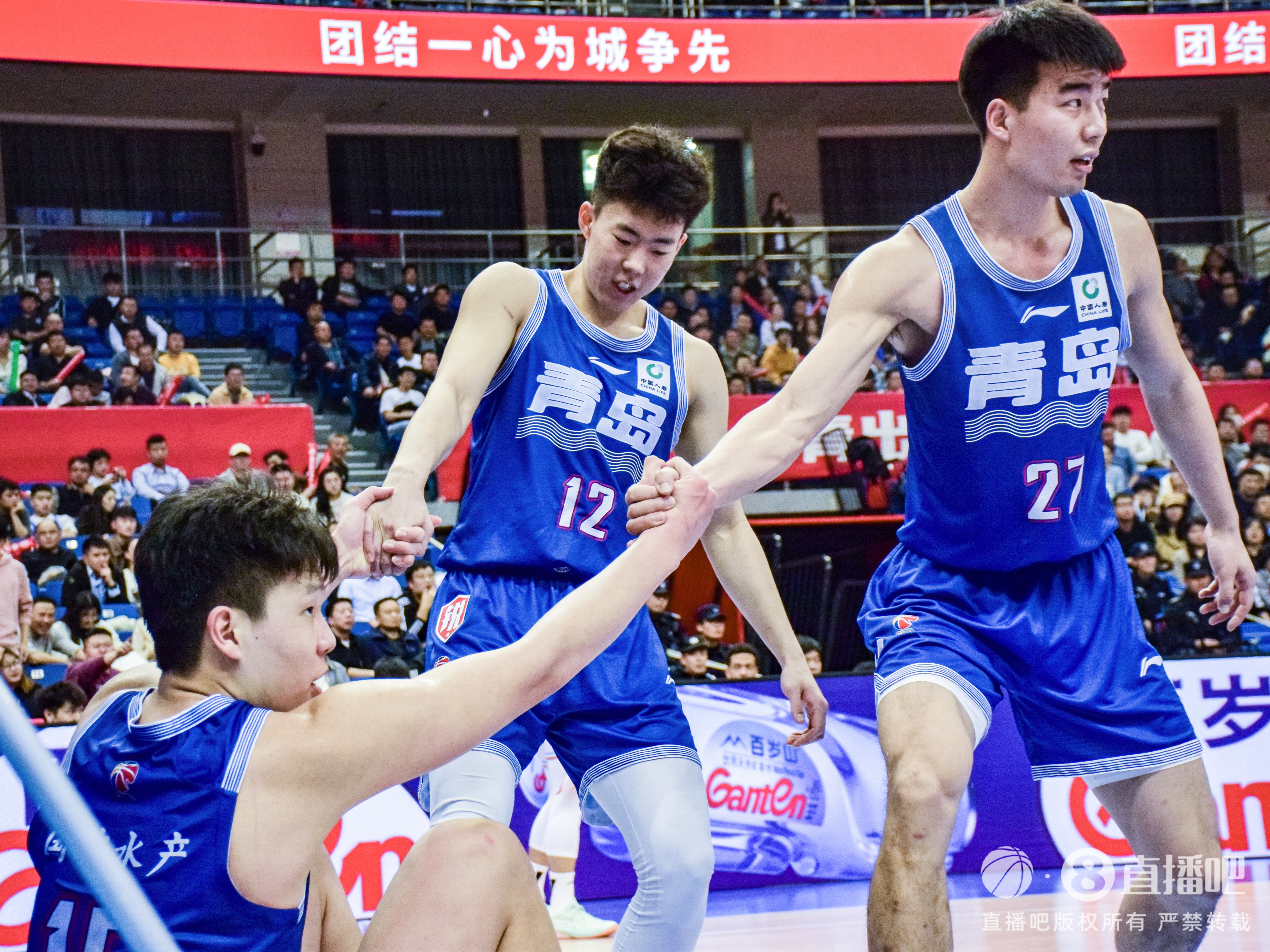 青三瘋！青島第三節(jié)41-15凈勝?gòu)V州26分&領(lǐng)先到30分